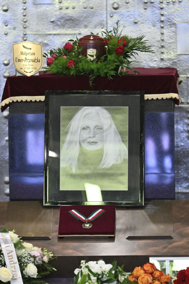 Magda Umer - pogrzeb