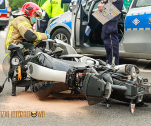 Łękawa: Młody motocyklista uderzył w kościelny płot! Zginął na miejscu! [ZDJĘCIA] 