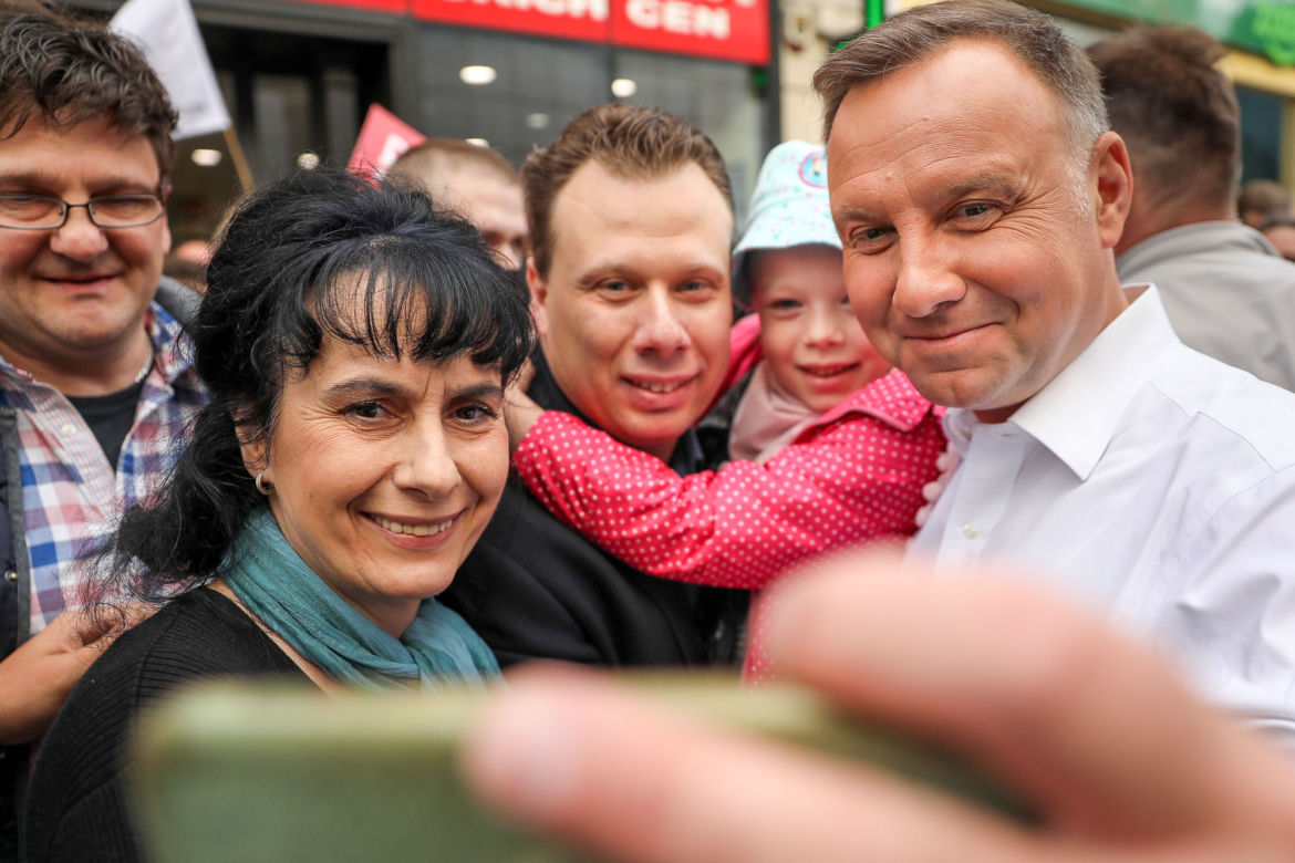 Andrzej Duda w Katowicach. Spotkał się z mieszkańcami