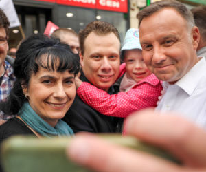 Andrzej Duda w Katowicach. Spotkał się z mieszkańcami