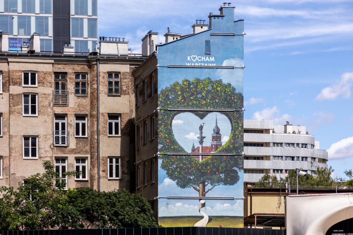 Murale w Warszawie