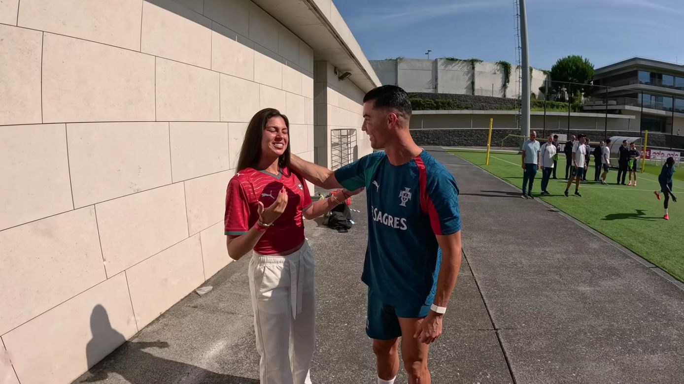 Cristiano Ronaldo i Celine Dept