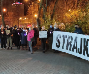 Protest w Koninie