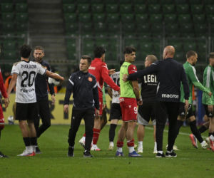 Legia - Widzew: awantura podczas meczu