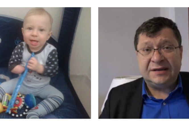 Kacperek urodził się bez rączki. Zbigniew Stonoga ratuje chłopca