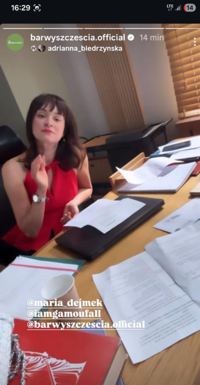 Barwy szczęścia nowy sezon na planie. Natalia (Maria Dejmek)