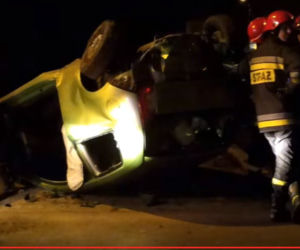 wypadek na Kwiatkowskiego w Rzeszowie