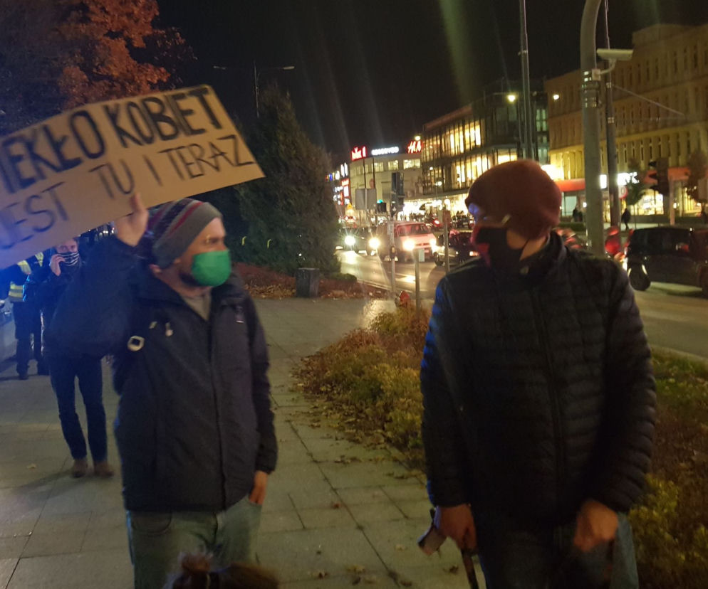 Protesty kobiet w Olsztynie