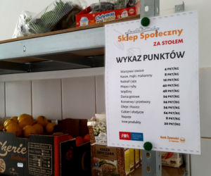Sklep funkcjonuje w poniedziałki, środy i piątki.