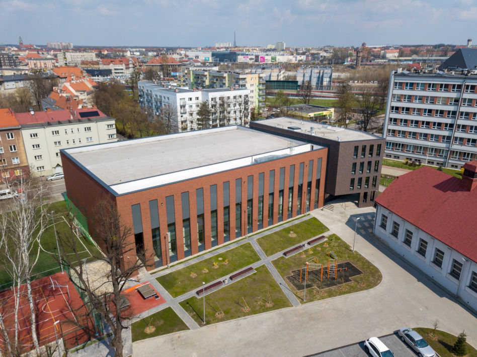 Rozbudowa liceum im. Edwarda Dembowskiego w Gliwicach