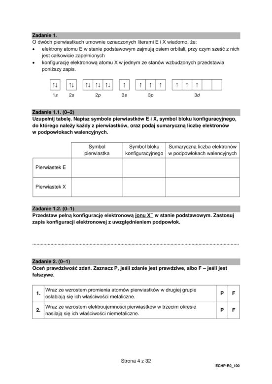 Matura 2025 chemia rozszerzona - arkusz CKE 16.05.2025 - Formuła 2015