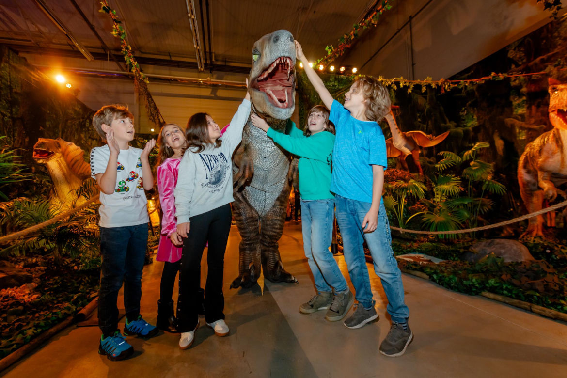 Wystawa "Jurassic Adventure" w Warszawie
