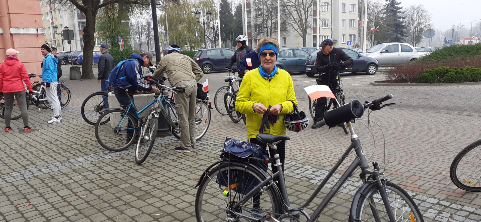 3 grupy świętowały 11 listopada na rowerach