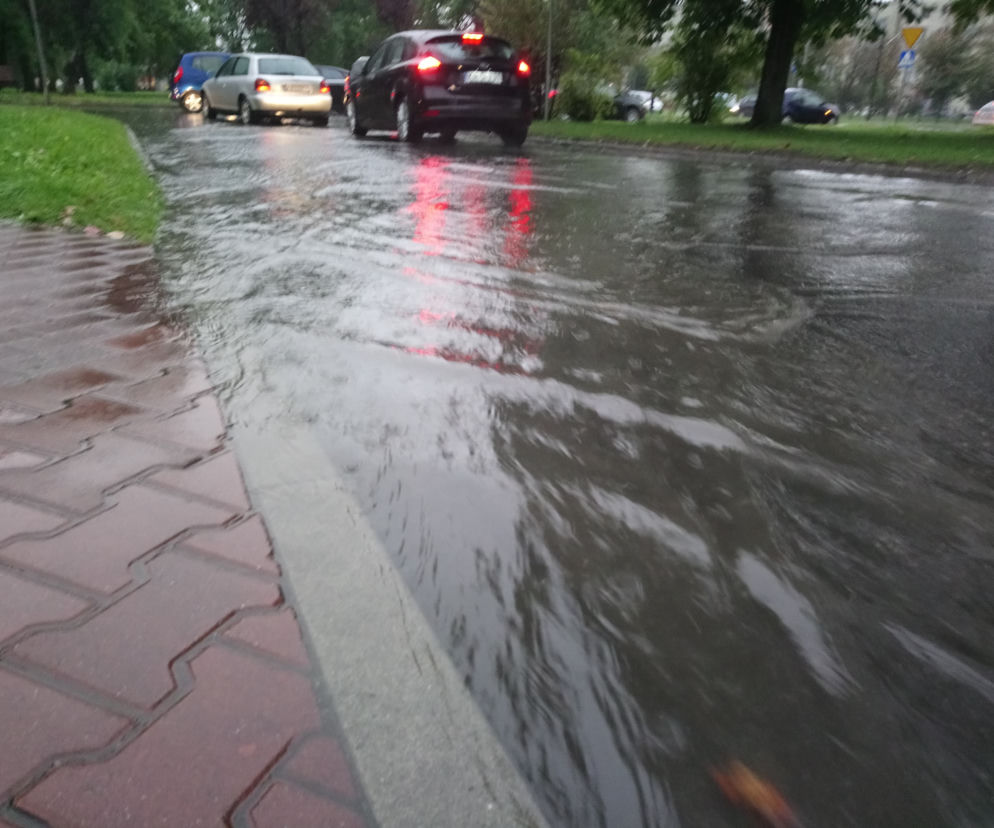 Potężna burza przeszła nad Krakowem