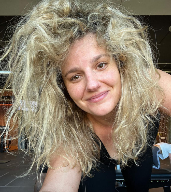 Zosia Zborowska ćwiczy jak szalona