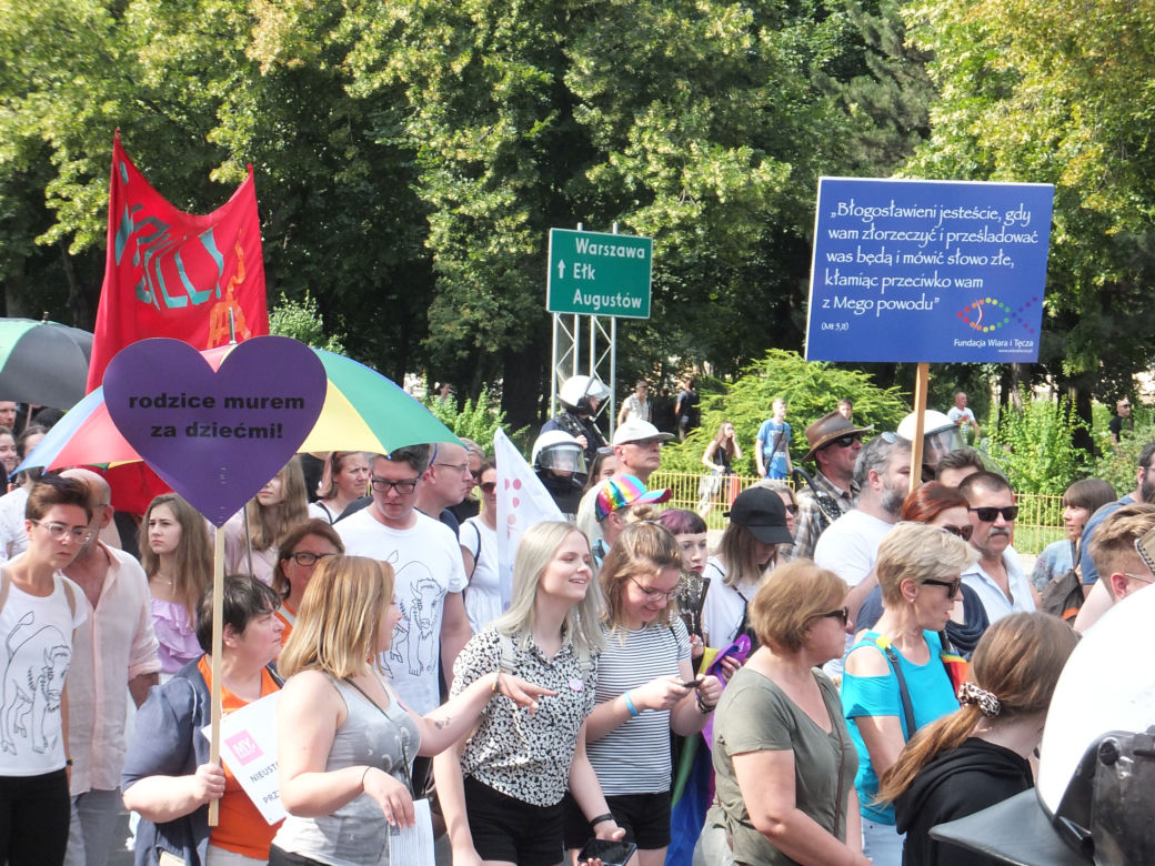 I Marsz Równości w Białymstoku 20.07.2019