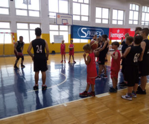 Basket Camp w Grudziądzu. Trening z Kacpą