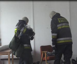 Pożar kontrolowany w Sosnowcu