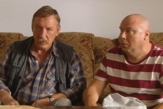 	Ranczo 8 sezon odc. 97. Hadziuk (Bogdan Kalus), Solejuk (Sylwester Maciejewski)