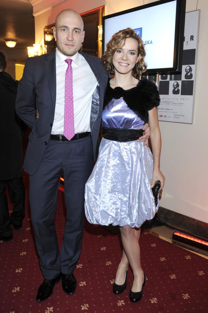 Maja Włoszczowska i Przemysław Zawada