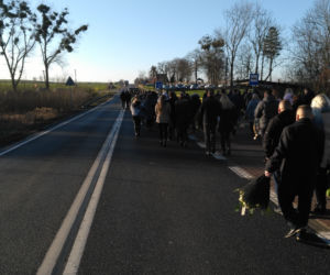 Morderstwo pod Grudziądzem. Pogrzeb zamordowanej kobiety