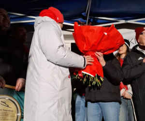 Powitanie Kacpra Tomasiaka w Bystrej 18.02.2026