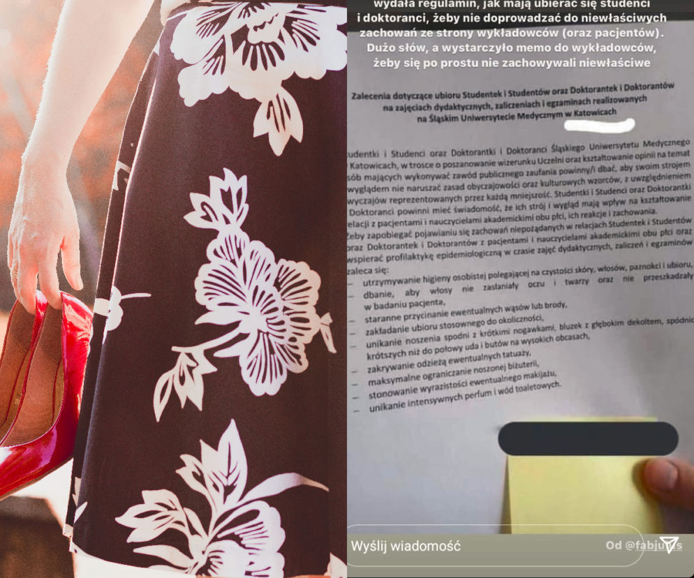Śląskie: Rygorystyczny regulamin dla studentów. Zakaz krótkich spódnic, głębokich dekoltów, mocnego makijażu i widocznych tatuaży