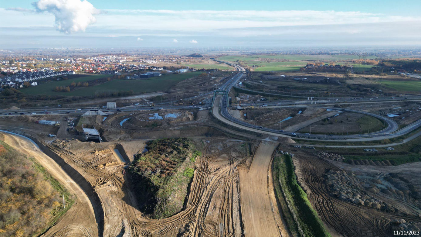 Budowa Obwodnicy Metropolii Trójmiejskiej, Gdańsk Południe - węzeł Żukowo