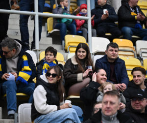 Arka Gdynia - Widzew Łódź: Zdjęcia kibiców i zawodników z meczu 25. kolejki PKO BP Ekstraklasy