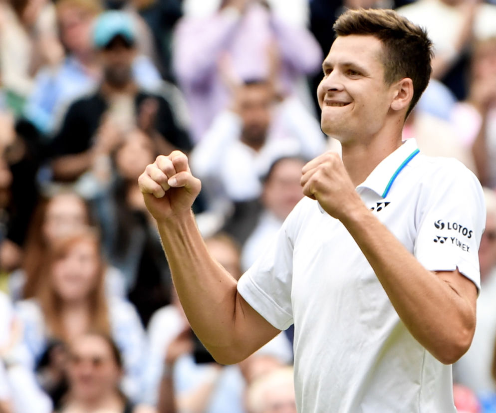 Wimbledon. Potężna kasa dla Huberta Hurkacza! Ile Polak zarobił za wygraną z Federerem?