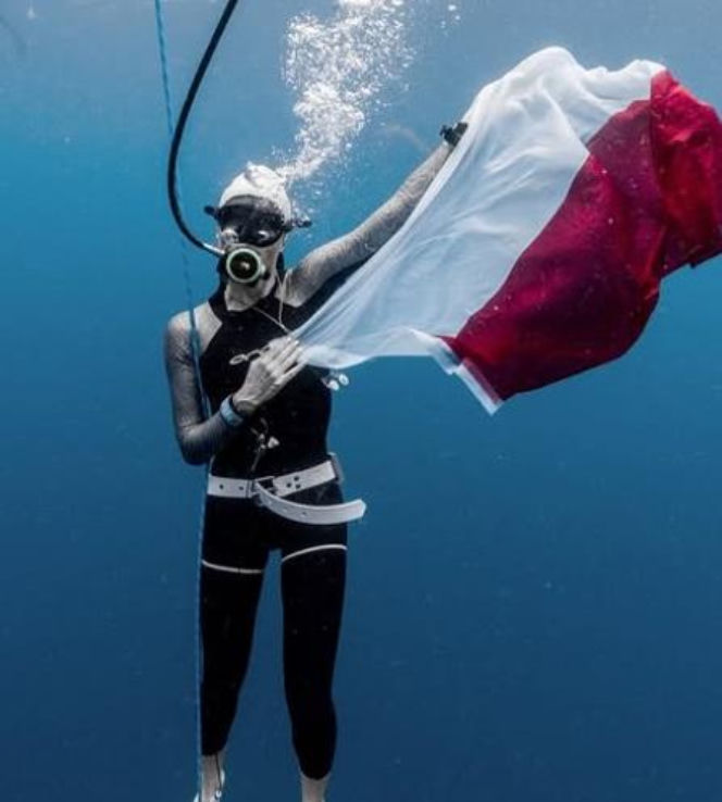 Agata Załęcka - rekordzistka Polski