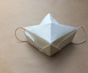 Maseczka ochronna origami - prosta, tania do szybkiego zrobienia w domu