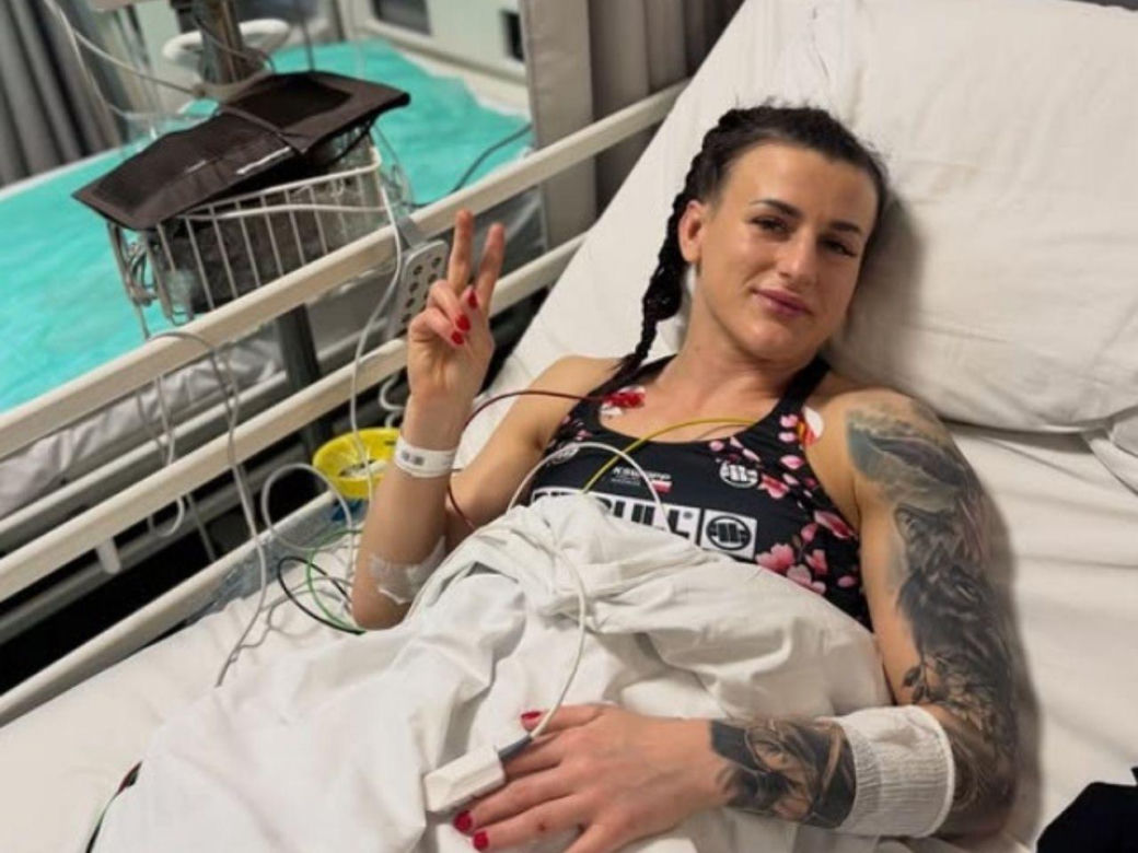 Ewelina Woźniak po walce na KSW