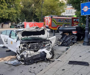 Tragiczny wypadek w Lublinie. Nie żyje pasażerka BMW, siedem osób w szpitalach