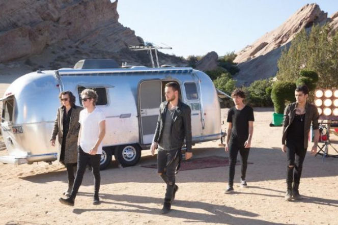 One Direction - na planie nowego teledysku