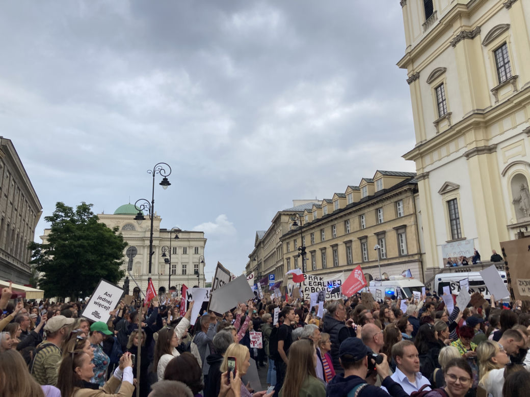 Marsz Strajku Kobiet "Ani jednej więcej!"