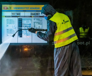 Koronawirus w Trójmieście. Tak zabijają zarazę na ulicach [ZDJĘCIA]