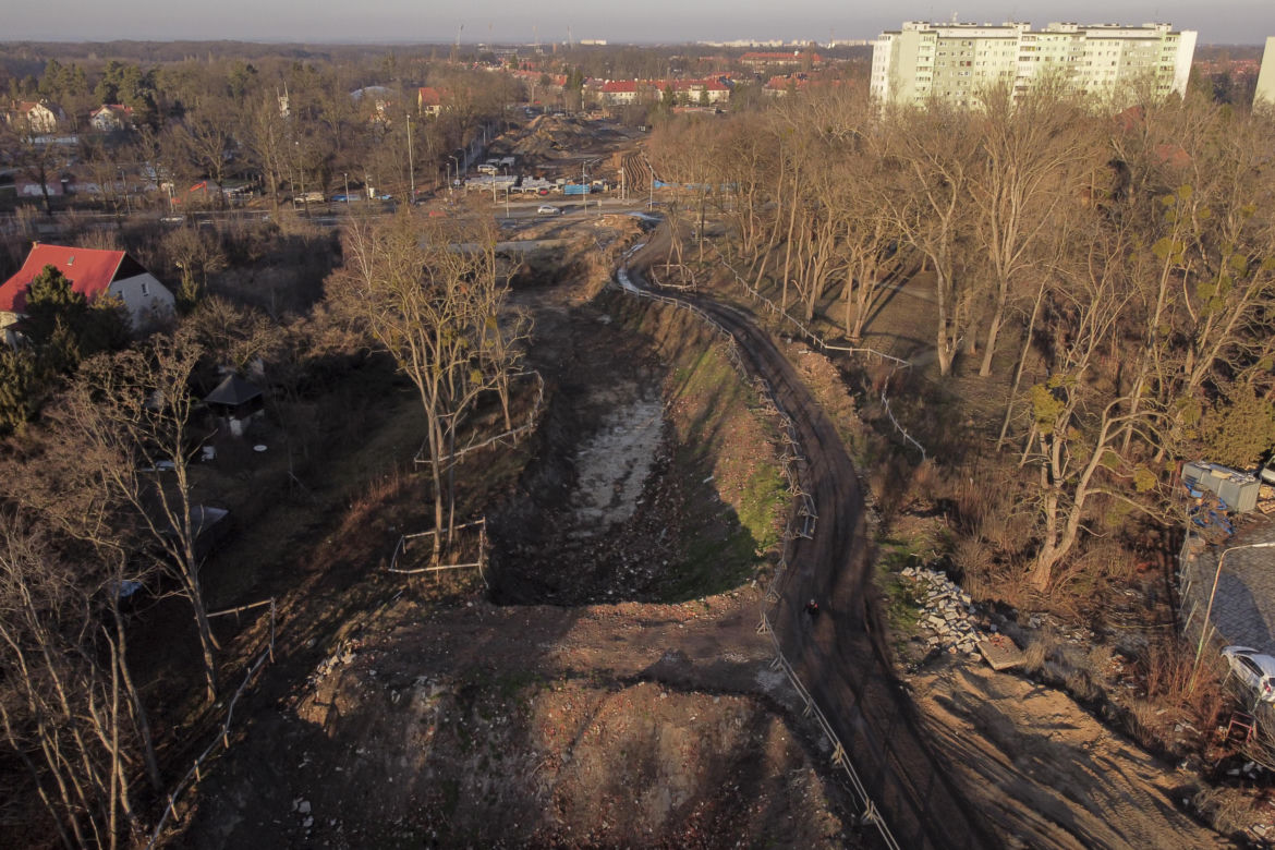 Budowa alei Wielkiej Wyspy. Tak powstaje najważniejsza trasa we Wrocławiu 