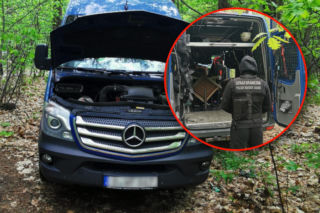 Skradziony bus z Niemiec, a w środku... ludzkie zwłoki? Niecodzienna interwencja przy granicy