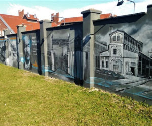 Mural na ulicy Chmielewskiego