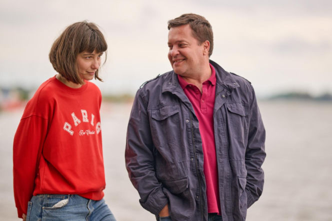 Na Wspólnej odc. 4135. Brygida (Maja Wolska), Michał (Robert Kudelski)