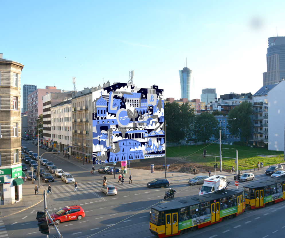 Zwycięski mural na Woli