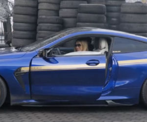Sportowe BMW Królowej życia nie mogło jechać dalej. Auto potrzebowało fachowej pomocy