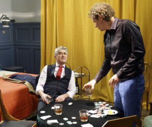 Barwy szczęścia odc. 2041. Rafał Zaborski (Wojciech Solarz), Budrewicz (Stanisław Góra)