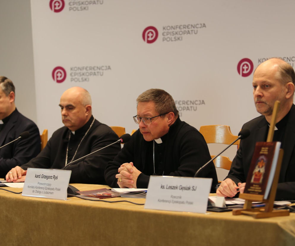 Konferencja prasowa przed XXIX Dniem Judaizmu w Kościele katolickim w Polsce,