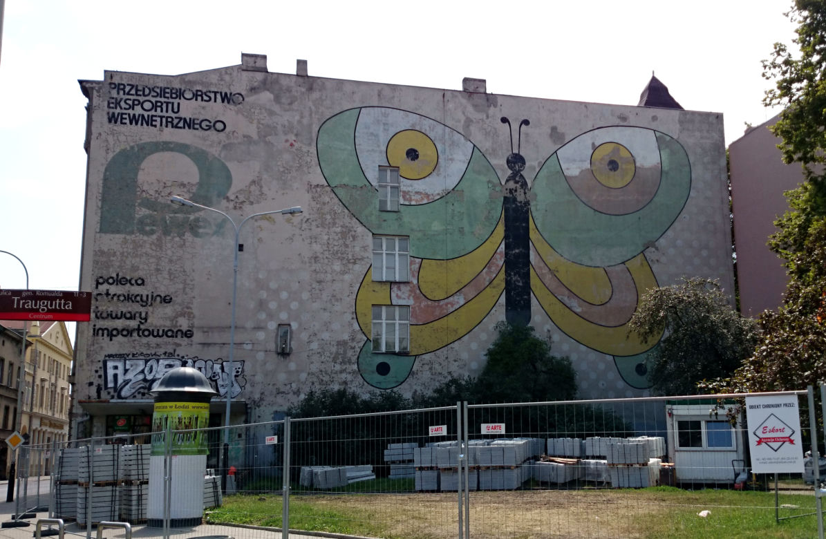 Stary mural PEWEXu - Traugutta/Sienkiewicza