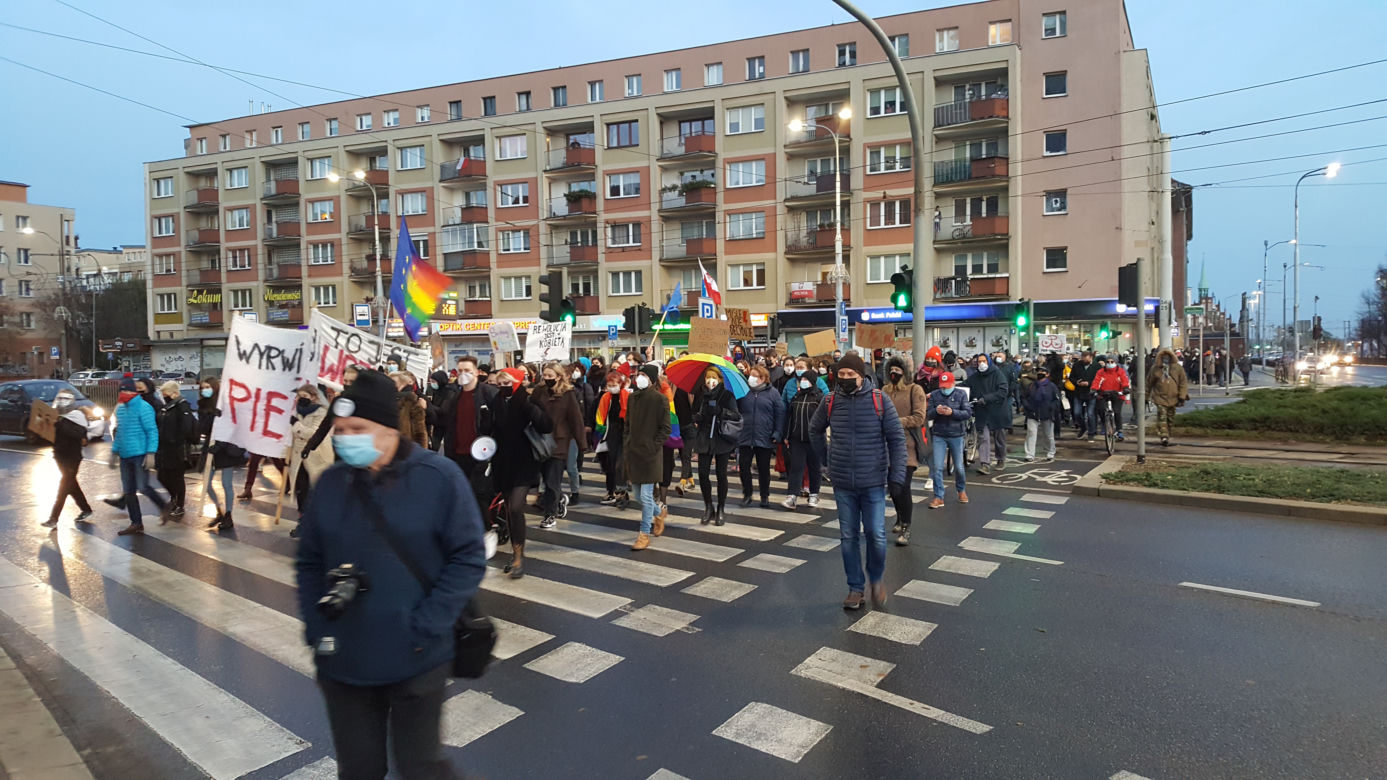 Strajk miesiąc Szczecin