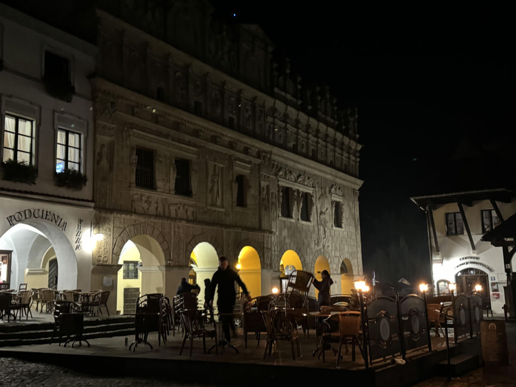 Kazimierz Dolny nocą