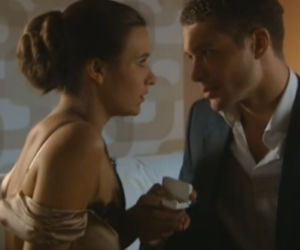 ''M jak miłość'' Tomek (Andrzej Młynarczyk) Małgosia (Joanna Koroniewska)