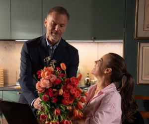 M jak miłość odc. 1892. Magda (Anna Mucha) Andrzej Budzyński (Krystian Wieczorek)